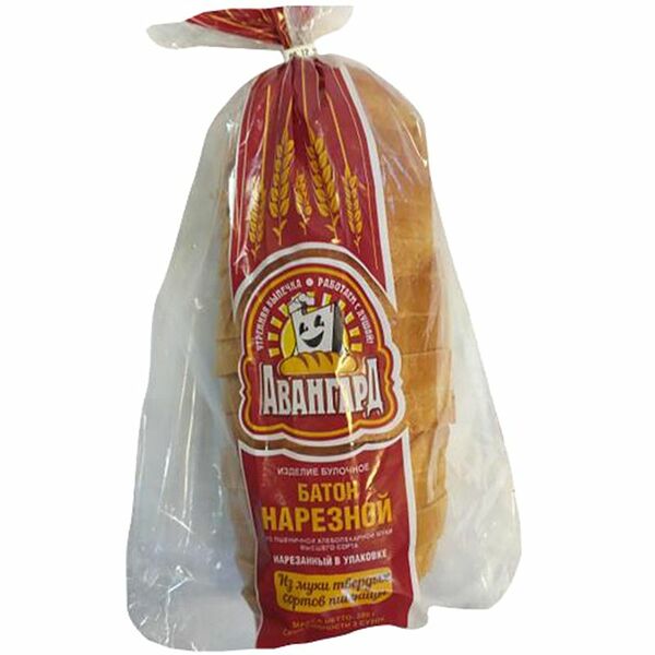 Батон нарезной Авангард в нарезке