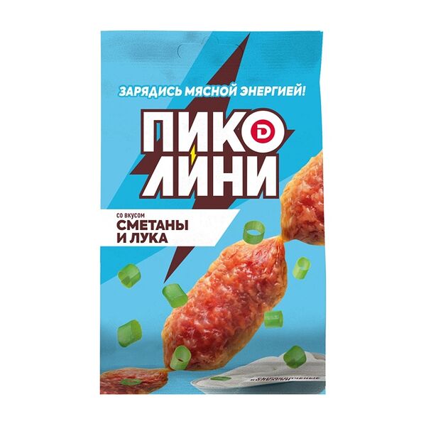 Колбаски сырокопченые Дымов Пиколини Сметана и лук