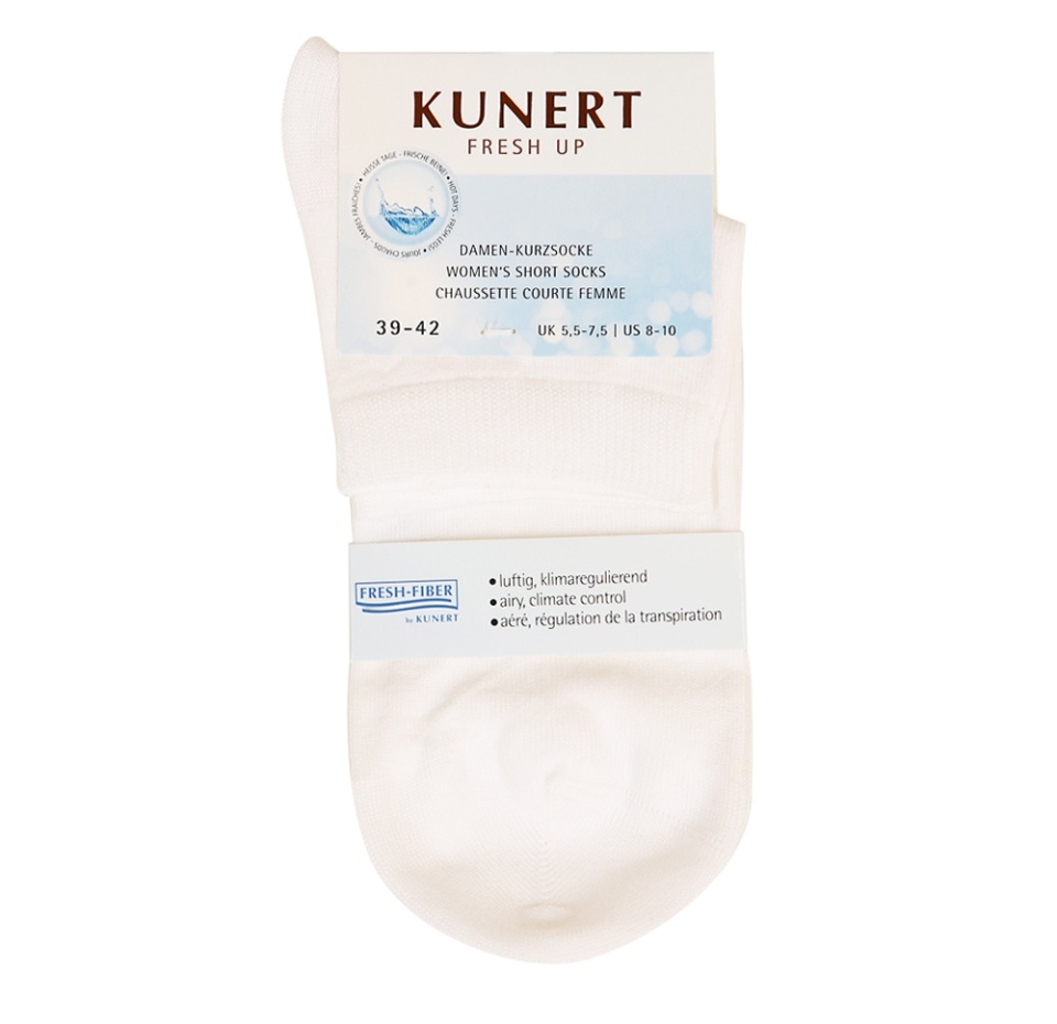 

Носки женские Kunert Fresh Up белые, размер 39-42