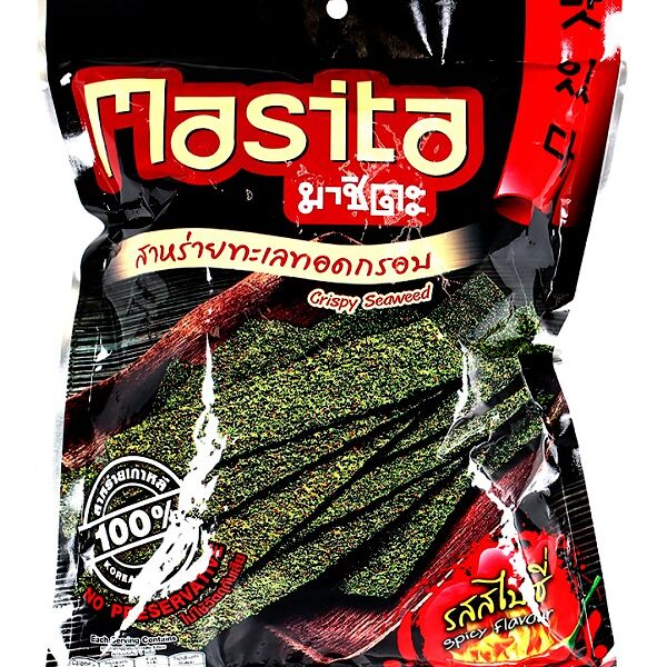 Снеки из морских водорослей Masita с острым вкусом