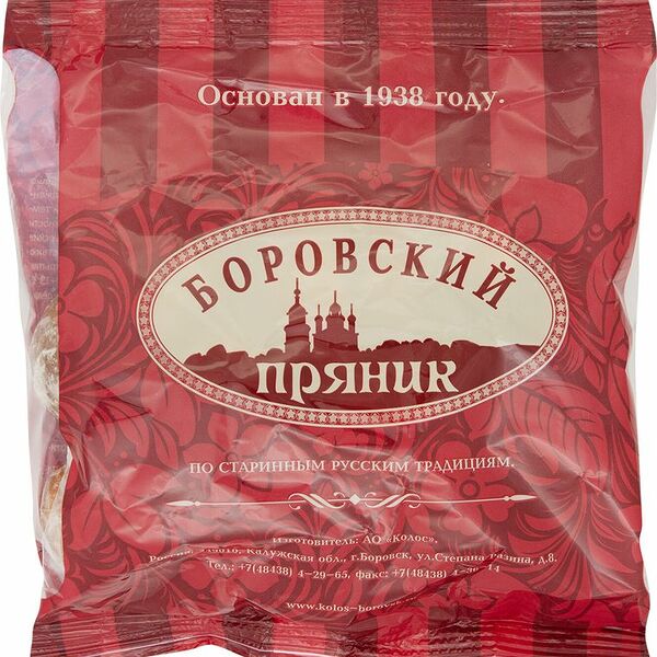 Пряники Колос Нежные заварные глазированные, 300г