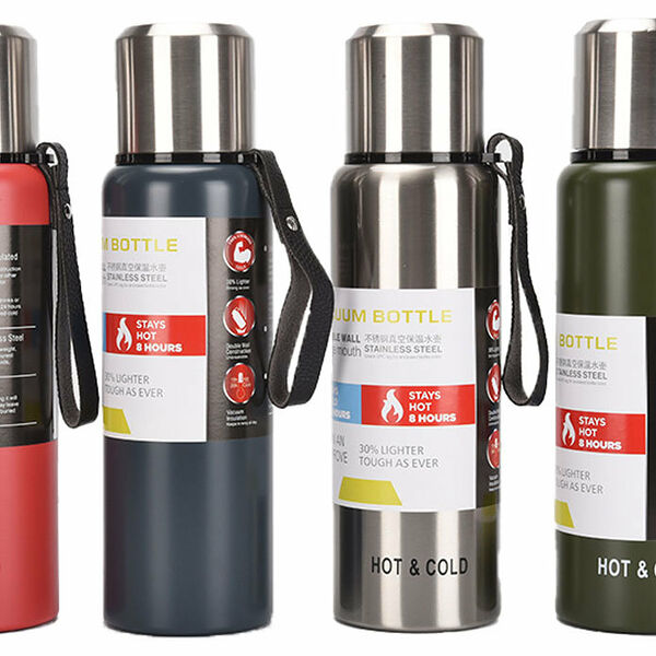 Термос стальной Action (Экшен) 1л ТМ Hitt (Хитт)