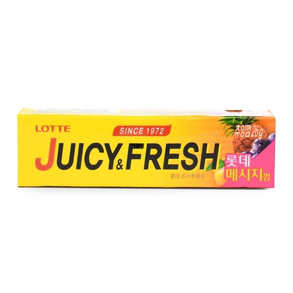 Жевательная резинка Juicy&Fresh, Lotte