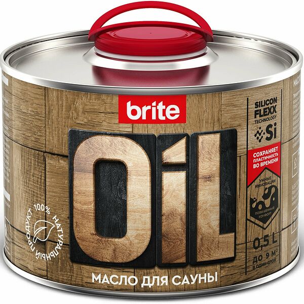 Масло BRITE FLEXX для саун 0,5 л