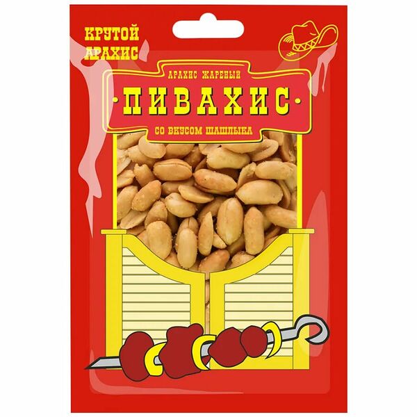 Арахис Пивахис жареный со вкусом шашлыка 50 u