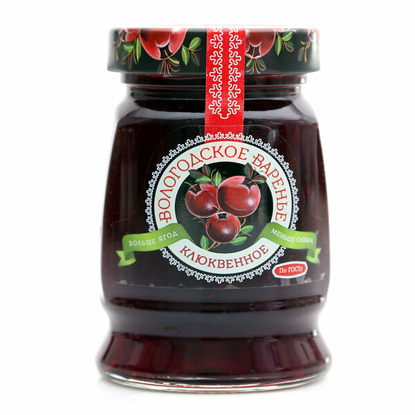 Варенье клюквенное домашнее ТМ Вологодское, 370г