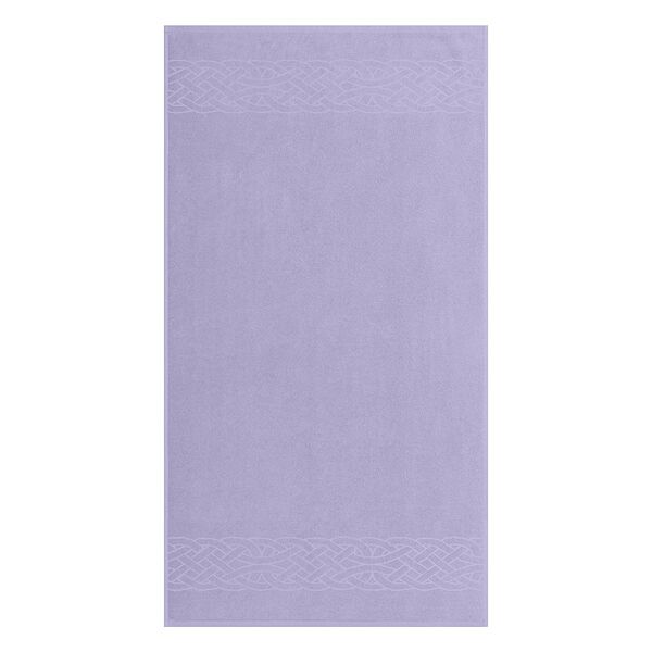 Полотенце махровое ДМ-Текстиль Tales, сиреневый, хлопок, 70х130 см