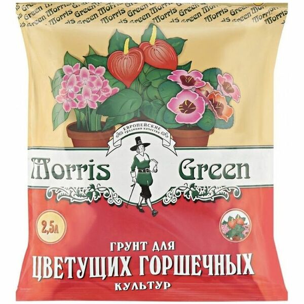 Грунт для цветущих горшечных культур Morris Green 2500 мл