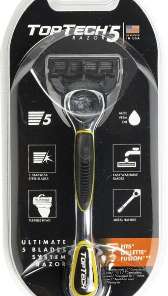 Бритва TopTech Razor 5 с 1 сменной кассетой