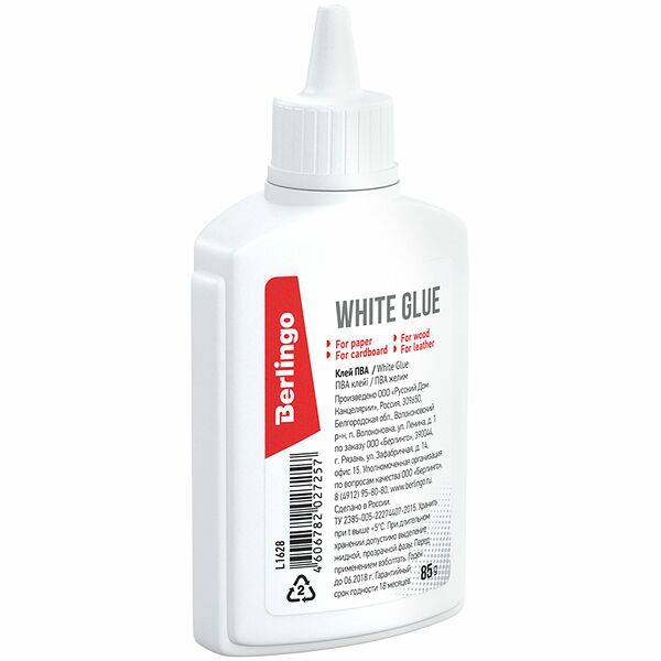 Клей ПВА BERLINGO Арт. L1628