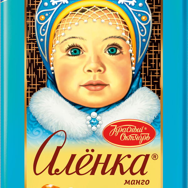 Шоколад Аленка молочный со взрывной карамелью и манго 90 г