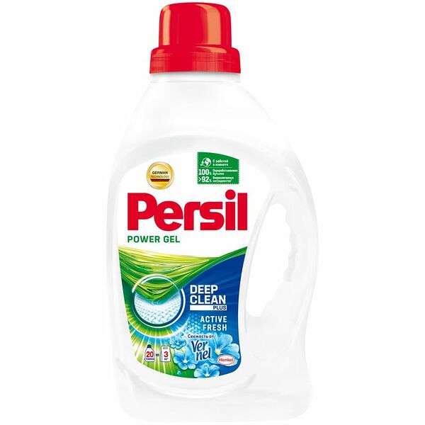 Гель для стирки Persil Power Gel Свежесть от Vernel, 1.3л