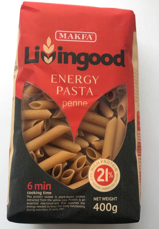 

Макаронные изделия Livingood Energy Pasta Penne Makfa 400 г