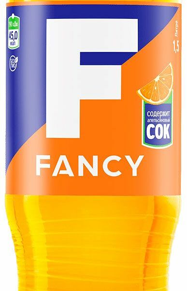 Напиток сильногазированный Fancy безалкогольный 1.5л