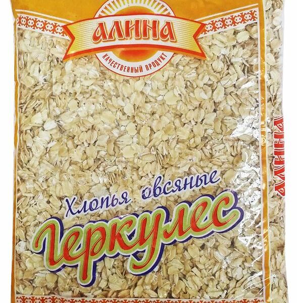 Хлопья Алина овсяные Геркулес 400г