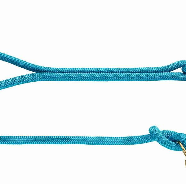 Hunter поводок-перестежка нейлоновый Oss 10/200 мм., Голубой
