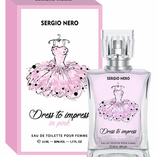Туалетная вода женская Dress Pink ТМ Sergio Nero (Сергио Неро)