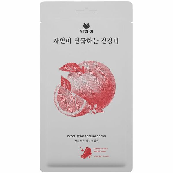 Пилинг Mychoi для ног с лимоном и яблоком, 40г
