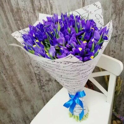 Букет из ирисов