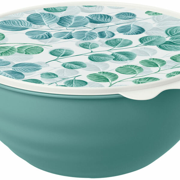 Миска Бытпласт с крышкой Декор, 1.55 л