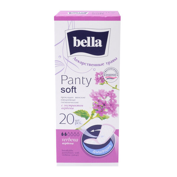 Прокладки ежедневные Bella Panty Herbs Verbena, 20 шт.