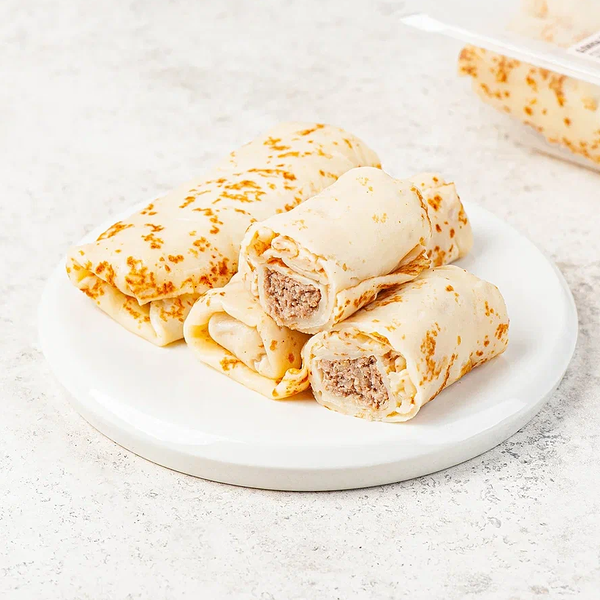 Блины с мясом