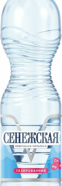 Вода Сенежская минеральная питьевая столовая газированная, 1.5л