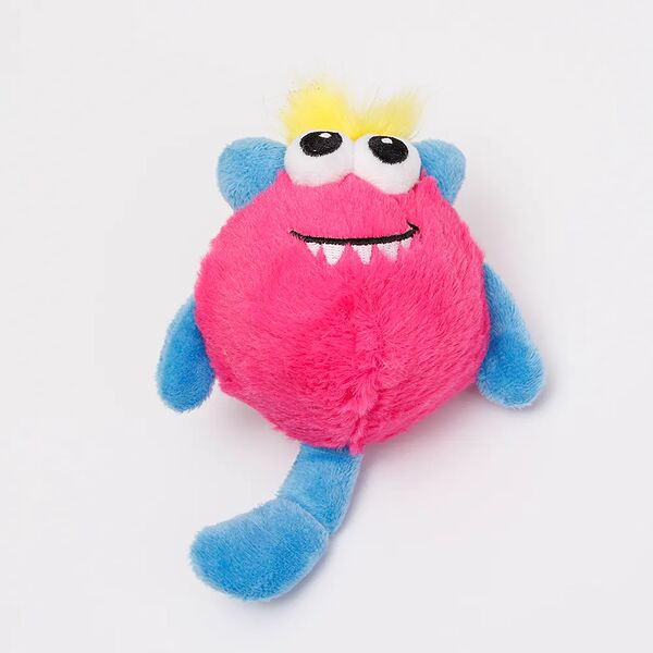 Игрушка для собак Монстрик с мячом, 14 см