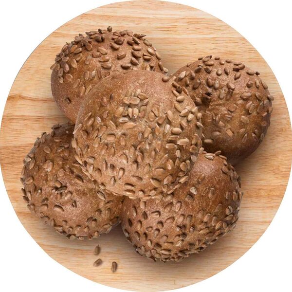 Булочка Посадская с семенами подсолнечника