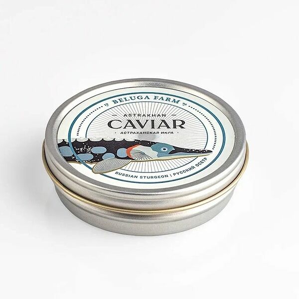 Икра русского осетра (традиционная) 250 г