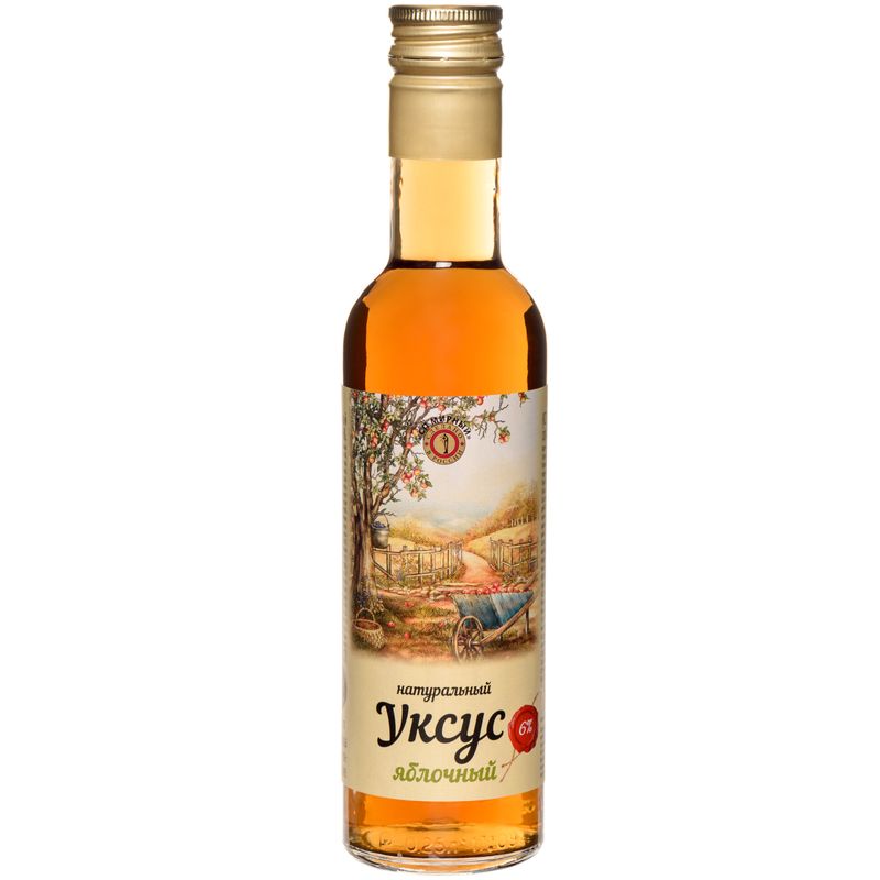 

Уксус яблочный СП Мирный натуральный 6% 250 мл