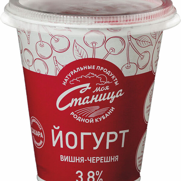 Йогурт Моя станица Вишня-черешня 3.8% 290г