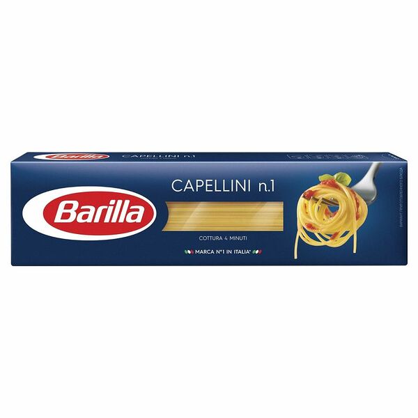 Макароны Barilla Capellini №1 из твёрдых сортов пшеницы группа А высший сорт, 450г