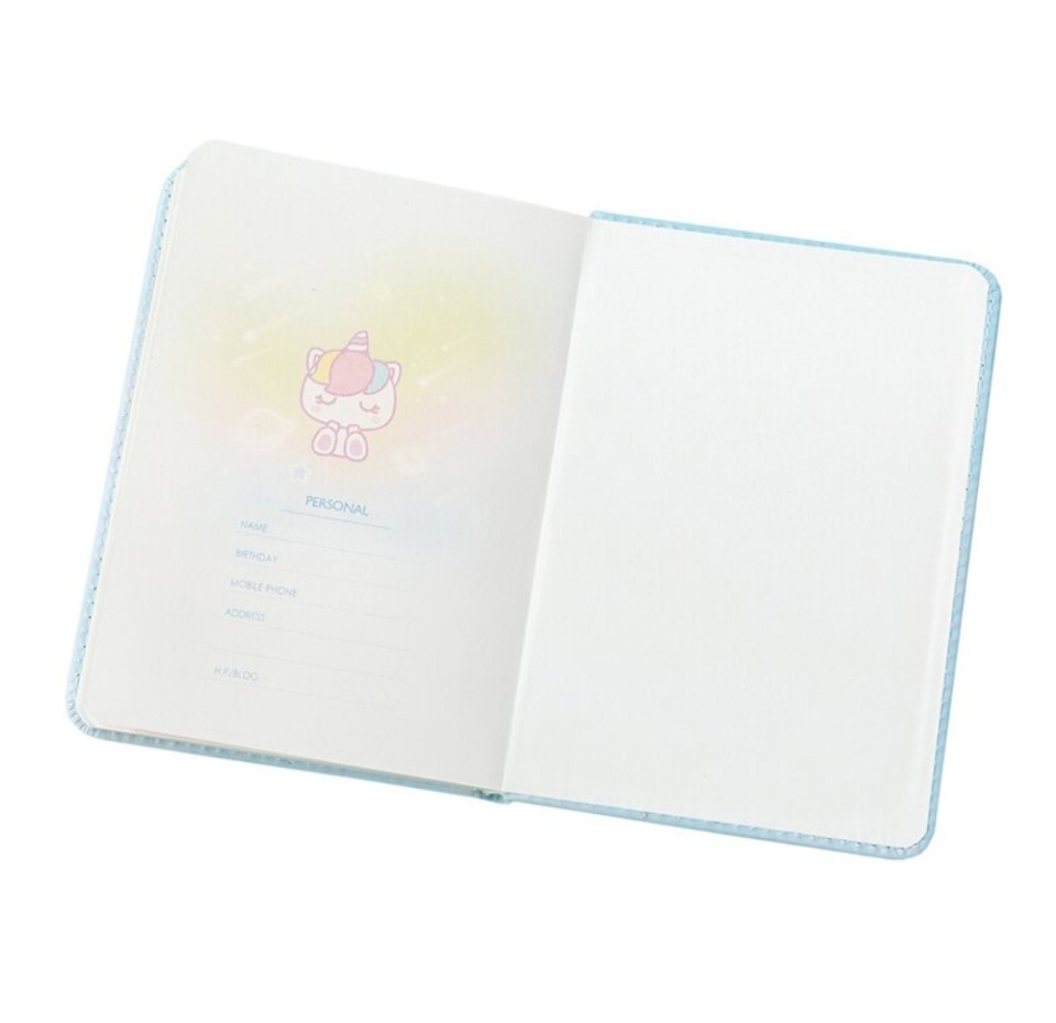 

Блокнот со сквишем Михи Михи Шиба Ину Lazy Shiba, А6, голубой