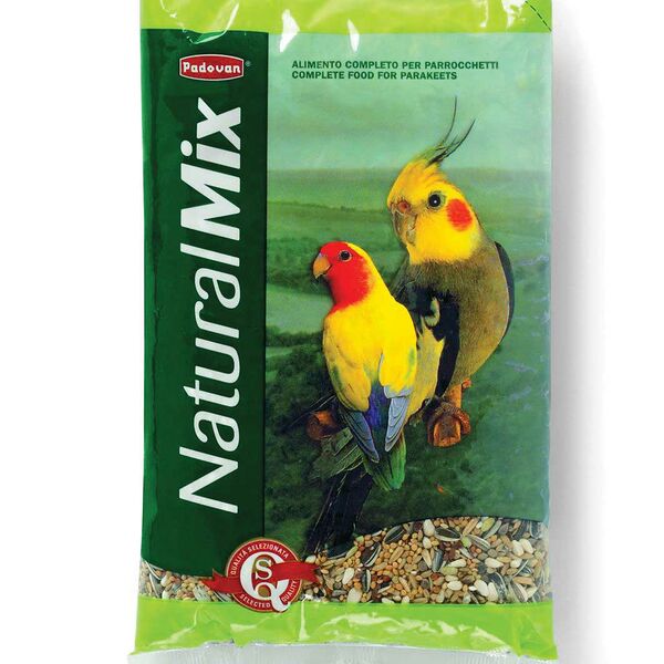 Корм для средних попугаев Padovan Naturalmix Parrocchetti 850 г