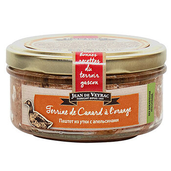 Паштет из утки Jean de Veyrac с апельсинами