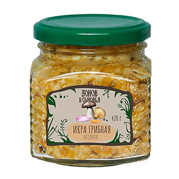 Икра Зонов и Сыновья грибная 420г, Россия