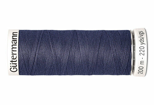 748277 Нить Sew-all для всех материалов, 200м, 100% п/э Gutermann(875 серо-черничный)