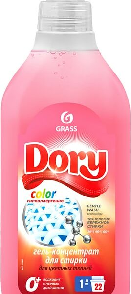 Гель для стирки Dory Для цветного белья 1л