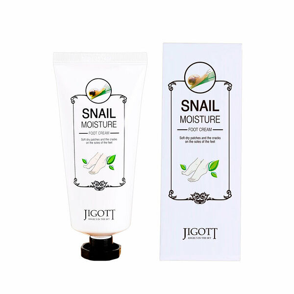 Крем для ног Jigott Snail Moisture 100 мл