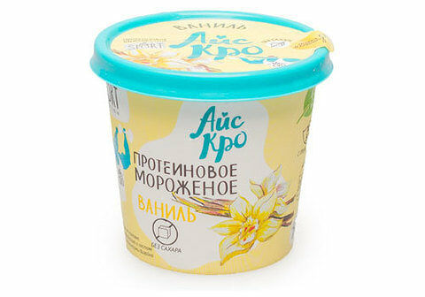 Мороженое протеиновое ванильное ТМ Icecro (Айскро)
