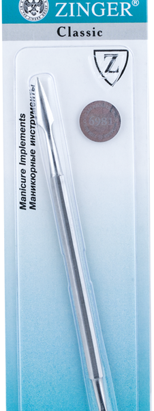 Пушер для ногтей Zinger 40 г металлический ME-40