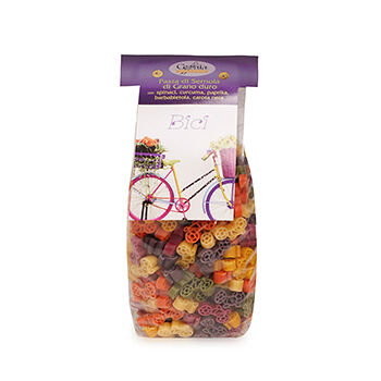 Паста ручной работы La Novella мультиколор Велосипеды 500 г, Италия