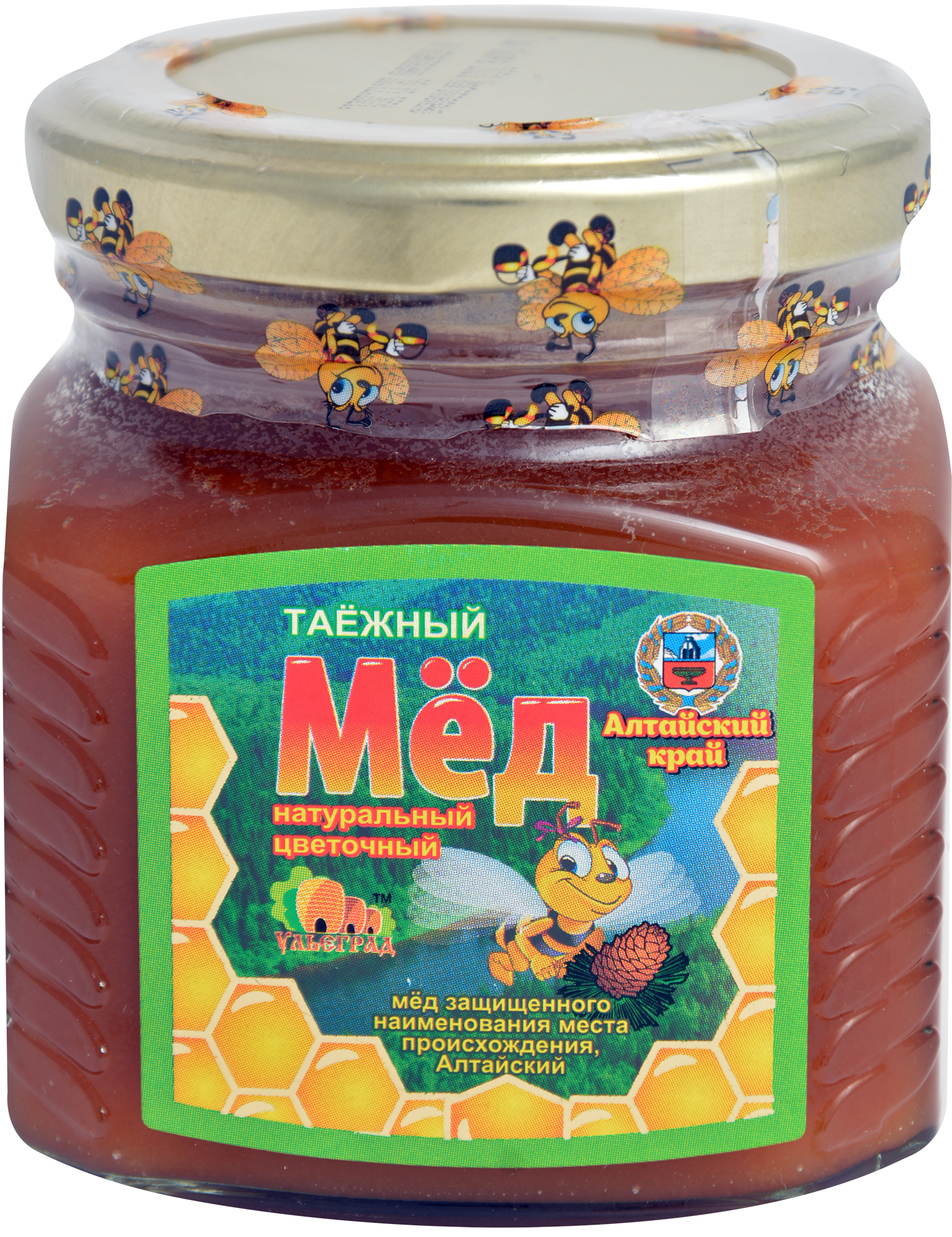 

Мед Ульеград Таежный цветочный натуральный