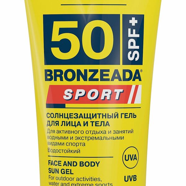 Librederm Гель для лица и тела Librederm Bronzeada Sport cолнцезащитный SPF 50, 50 мл