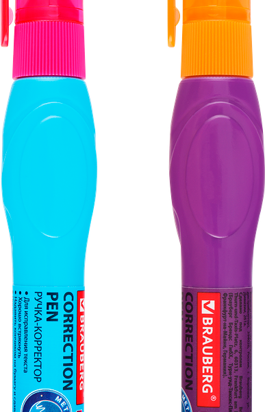 Ручка-корректор BRAUBERG Mix, 1 шт в ассортименте