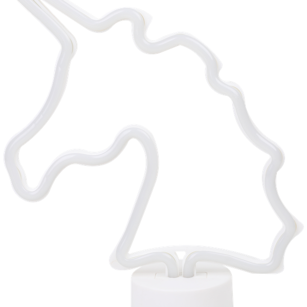 Светильник светодиодный настольный HOMECLUB Basic Единорог, неоновый