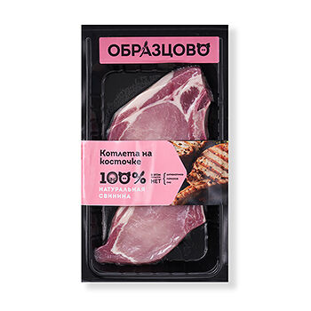 Котлета Образцово свиная на кости
