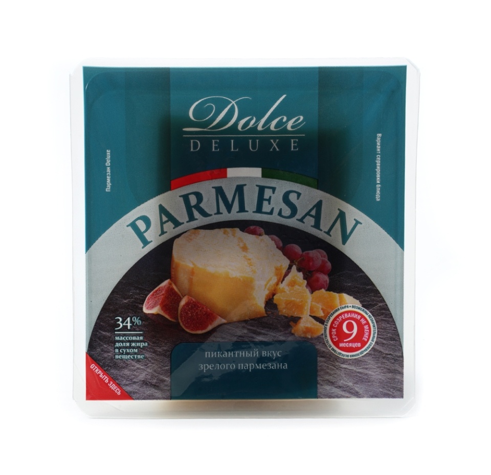 

Сыр Dolce Deluxe Parmesan 34% 200 г