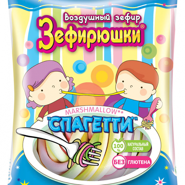 Зефир воздушный Зефирюшки Спагетти